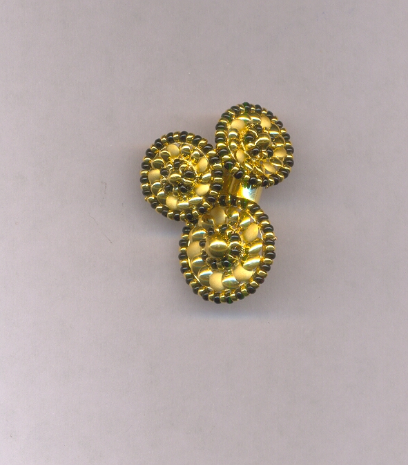 GOLD HALF SET PENDENT CASTING EXCLUSIVE