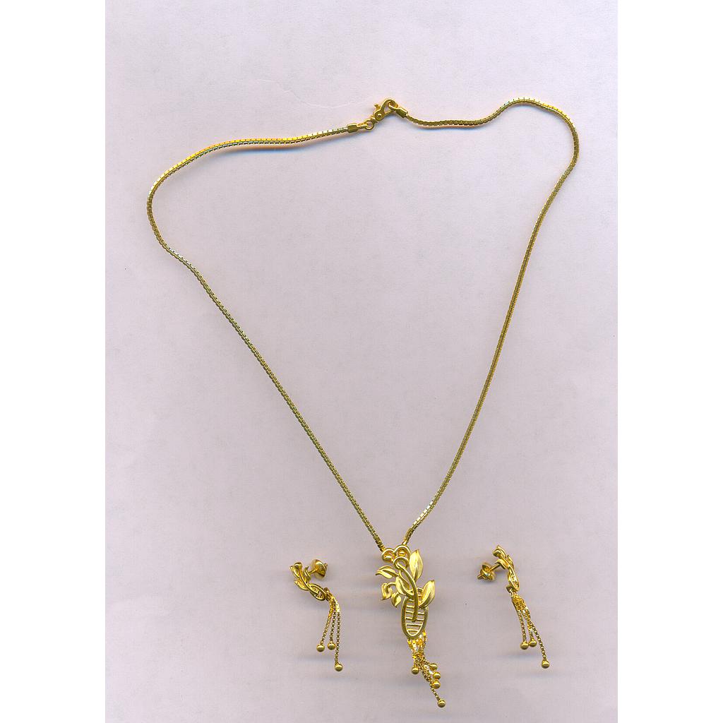 GOLD HALF SET PENDENT CASTING EXCLUSIVE