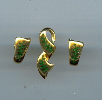 GOLD HALF SET PENDENT CASTING EXCLUSIVE