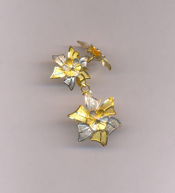 GOLD HALF SET PENDENT CASTING EXCLUSIVE