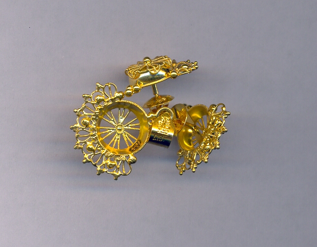 GOLD HALF SET PENDENT CASTING GENERAL