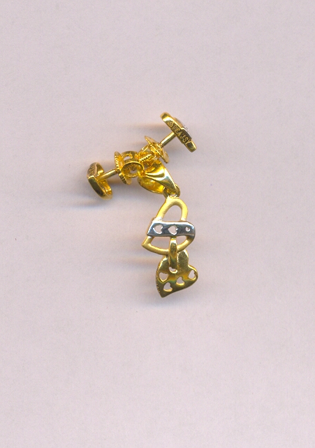 GOLD HALF SET PENDENT CASTING GENERAL
