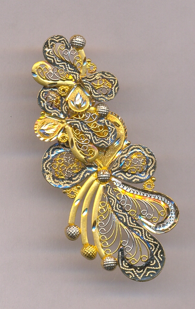 GOLD HALF SET PENDENT CASTING GENERAL