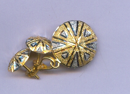 GOLD HALF SET PENDENT CASTING GENERAL