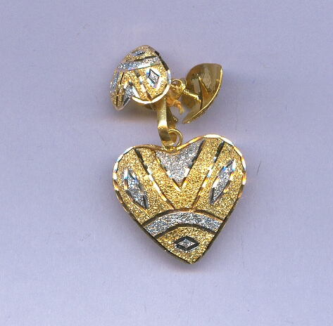 GOLD HALF SET PENDENT CASTING GENERAL