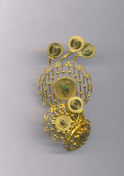 GOLD HALF SET PENDENT CASTING GENERAL