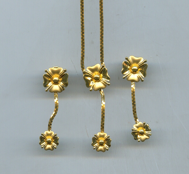 GOLD HALF SET PENDENT CASTING GENERAL