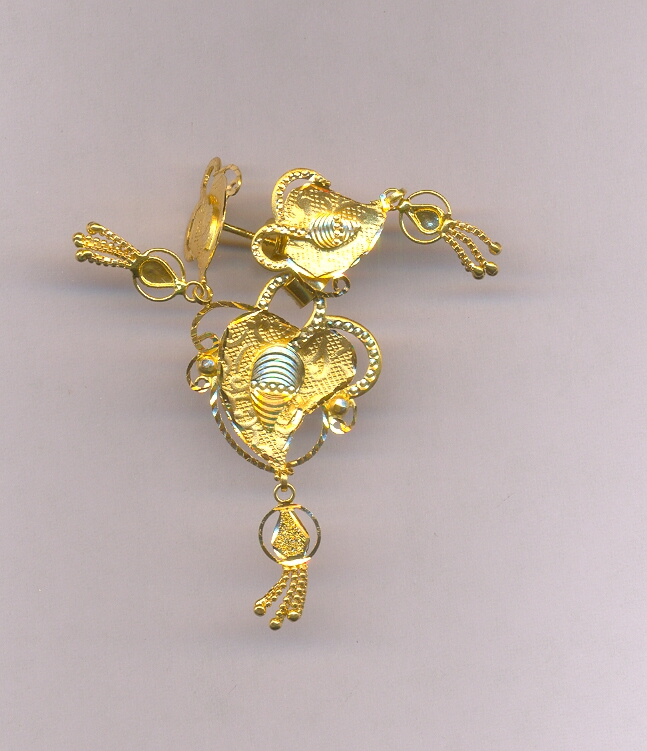 GOLD HALF SET PENDENT CASTING GENERAL