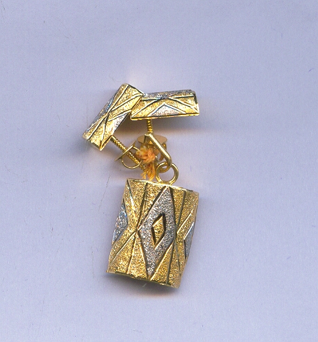 GOLD HALF SET PENDENT CASTING GENERAL