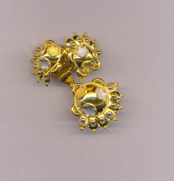 GOLD HALF SET PENDENT PLAIN EXCLUSIVE