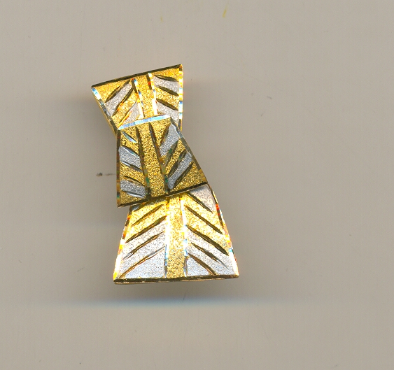 GOLD HALF SET PENDENT PLAIN FANCY
