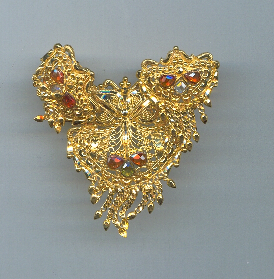 GOLD HALF SET PENDENT PLAIN GENERAL