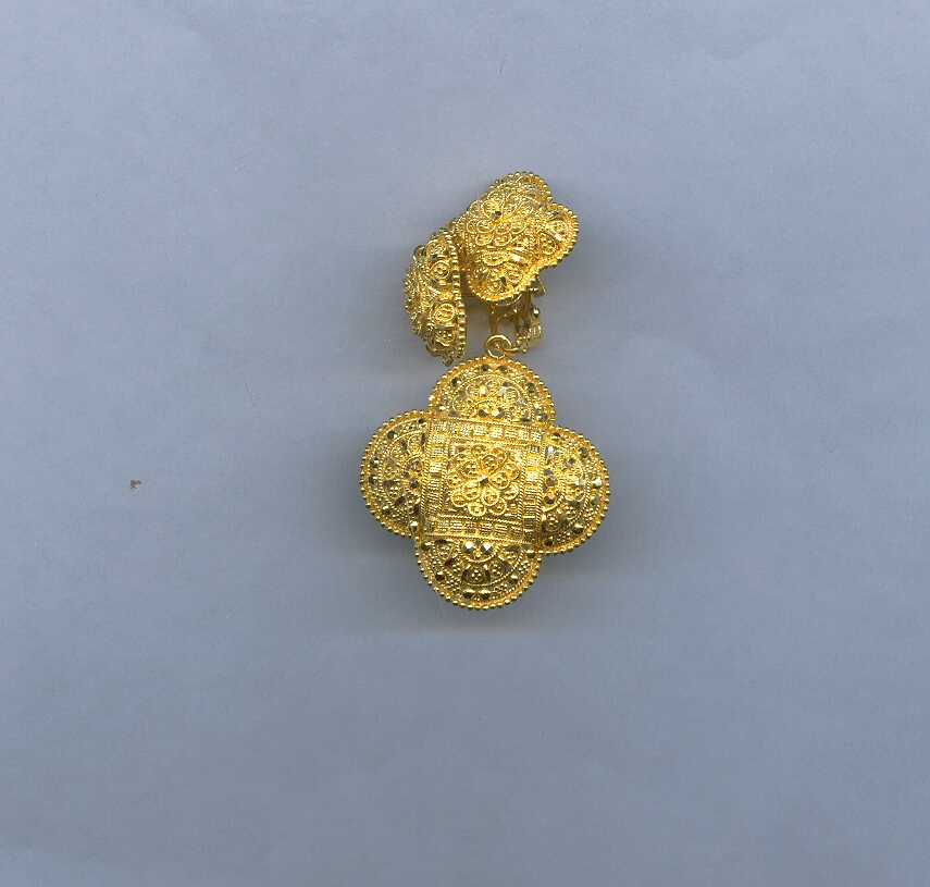 GOLD HALF SET PENDENT PLAIN GENERAL