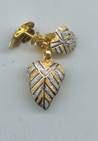 GOLD HALF SET PENDENT PLAIN GENERAL