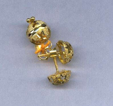 GOLD HALF SET PENDENT PLAIN GENERAL