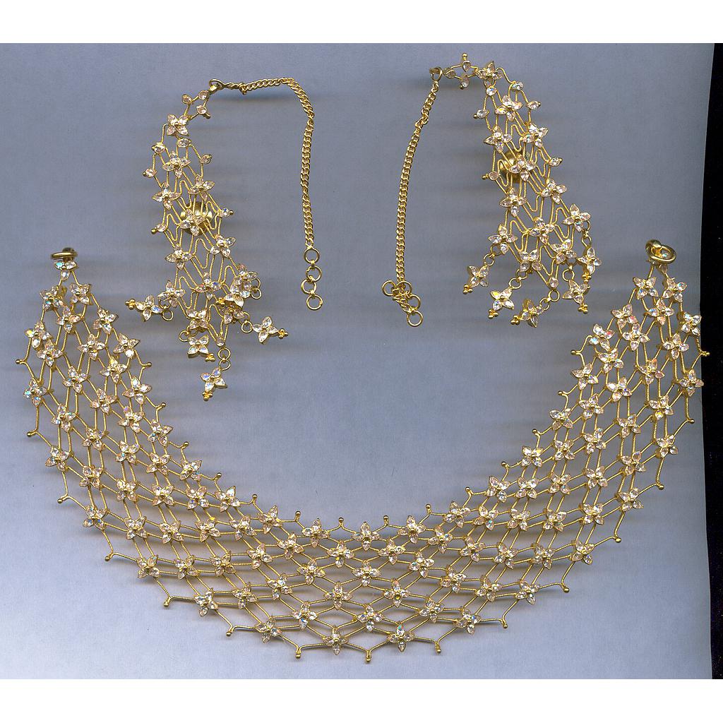 GOLD HALF SET ROUND ANTIQUE EXCLUSIVE