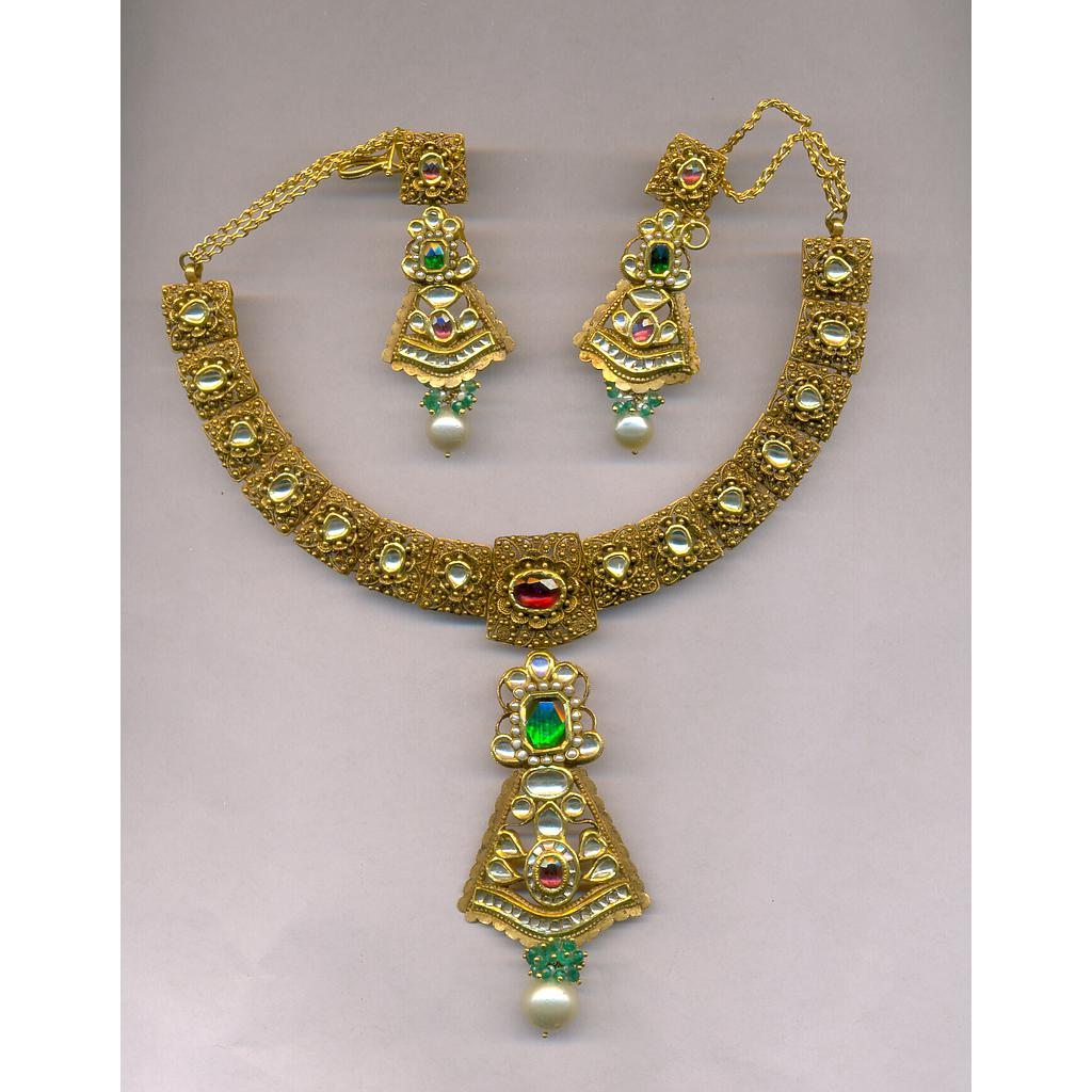 GOLD HALF SET ROUND ANTIQUE EXCLUSIVE