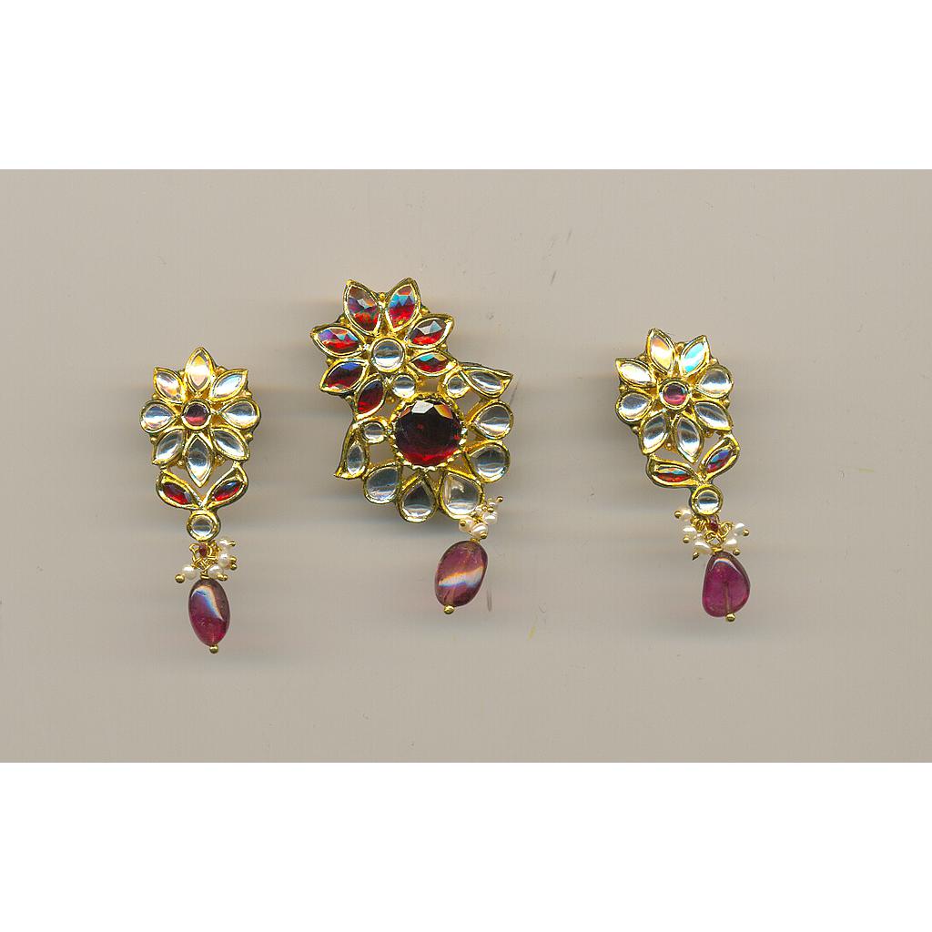 GOLD HALF SET ROUND ANTIQUE EXCLUSIVE