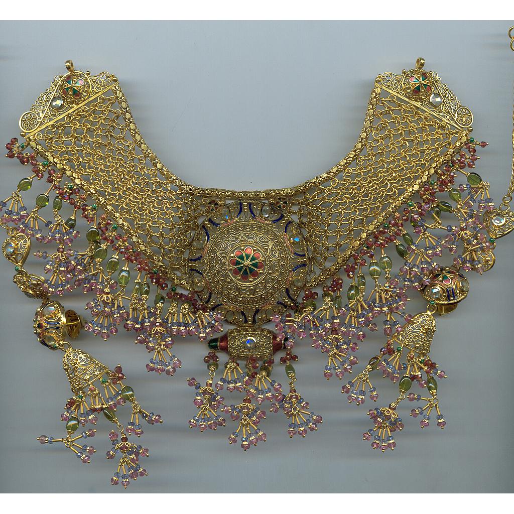 GOLD HALF SET ROUND ANTIQUE EXCLUSIVE