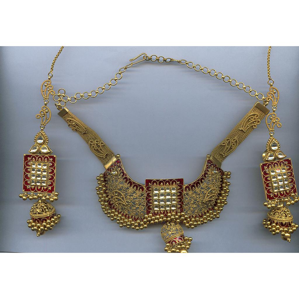 GOLD HALF SET ROUND ANTIQUE EXCLUSIVE