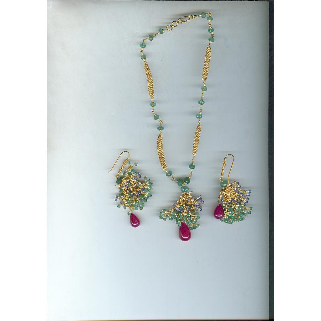 GOLD HALF SET ROUND ANTIQUE EXCLUSIVE