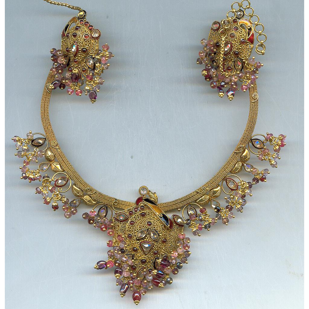 GOLD HALF SET ROUND ANTIQUE EXCLUSIVE