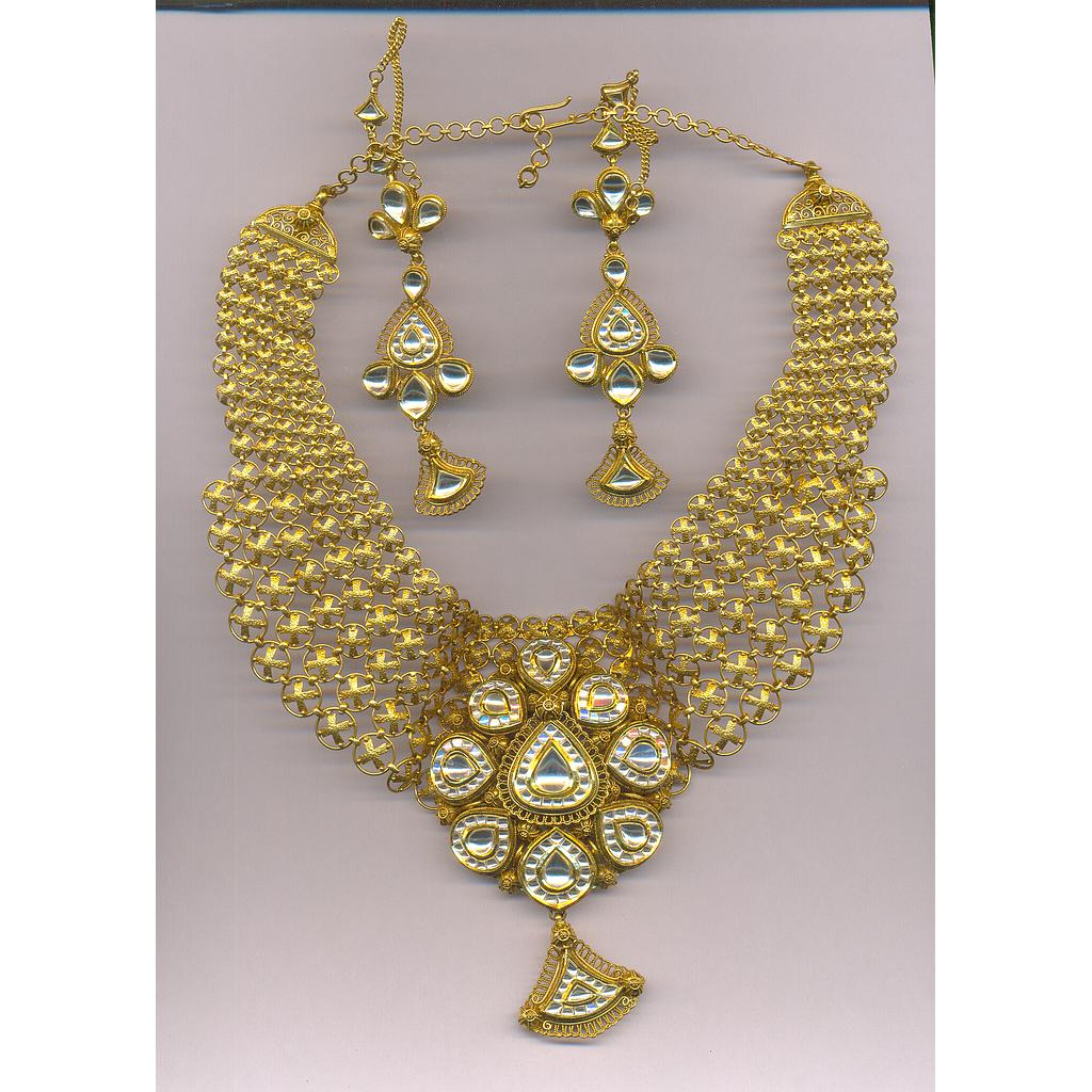 GOLD HALF SET ROUND ANTIQUE EXCLUSIVE