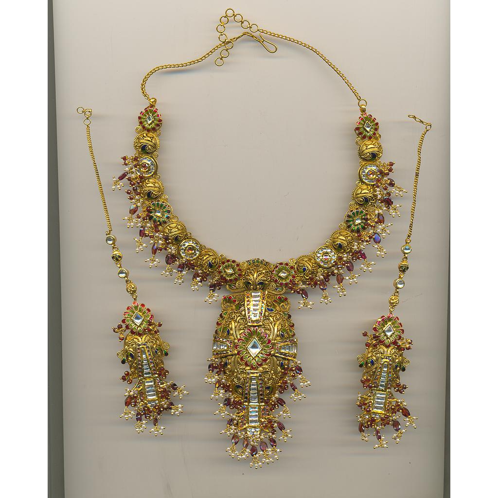 GOLD HALF SET ROUND ANTIQUE EXCLUSIVE