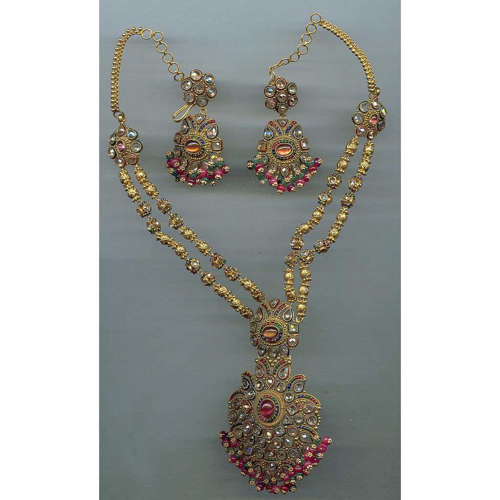 GOLD HALF SET ROUND ANTIQUE EXCLUSIVE