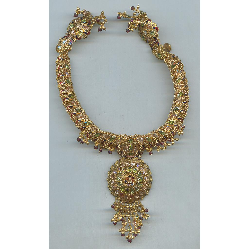 GOLD HALF SET ROUND ANTIQUE EXCLUSIVE
