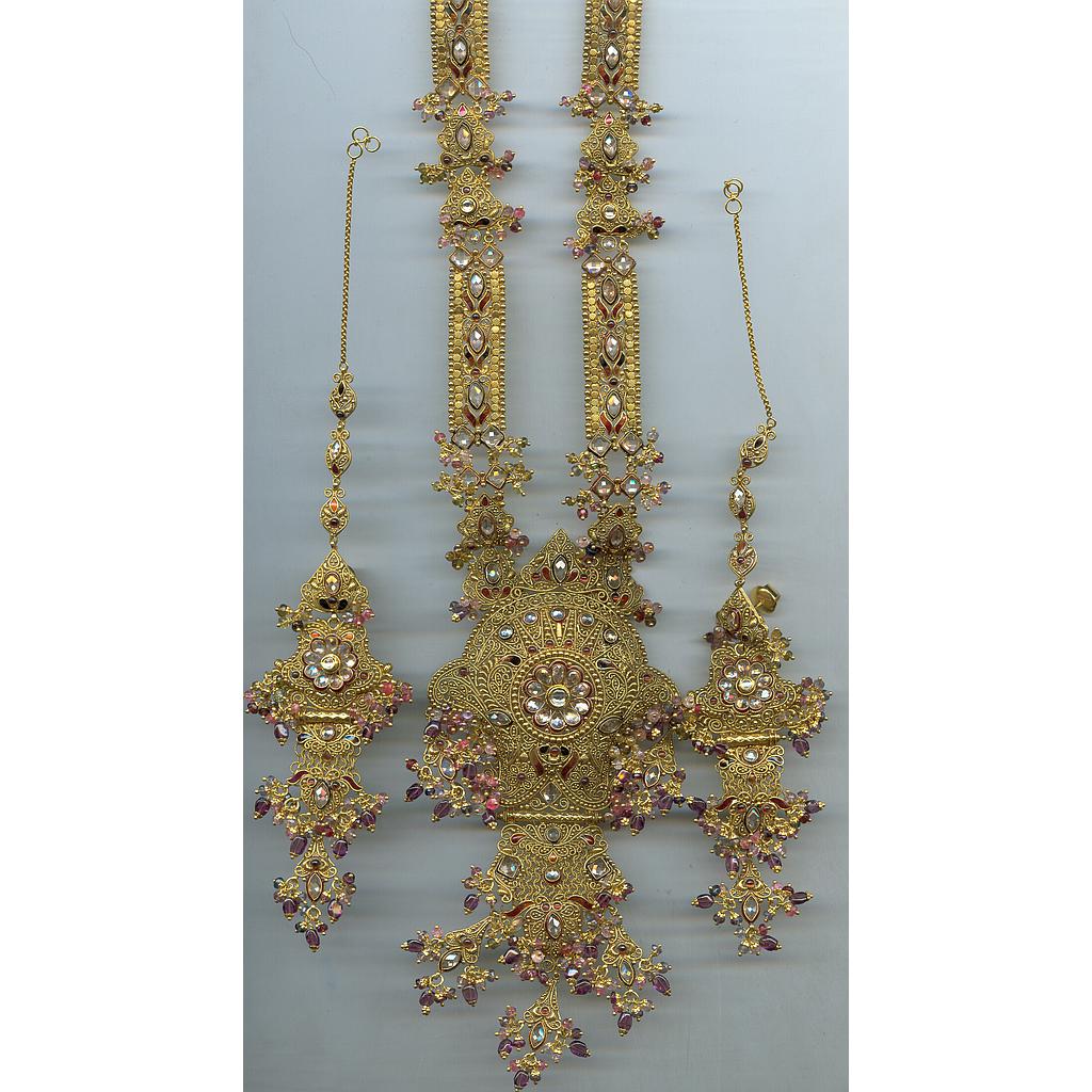 GOLD HALF SET ROUND ANTIQUE EXCLUSIVE