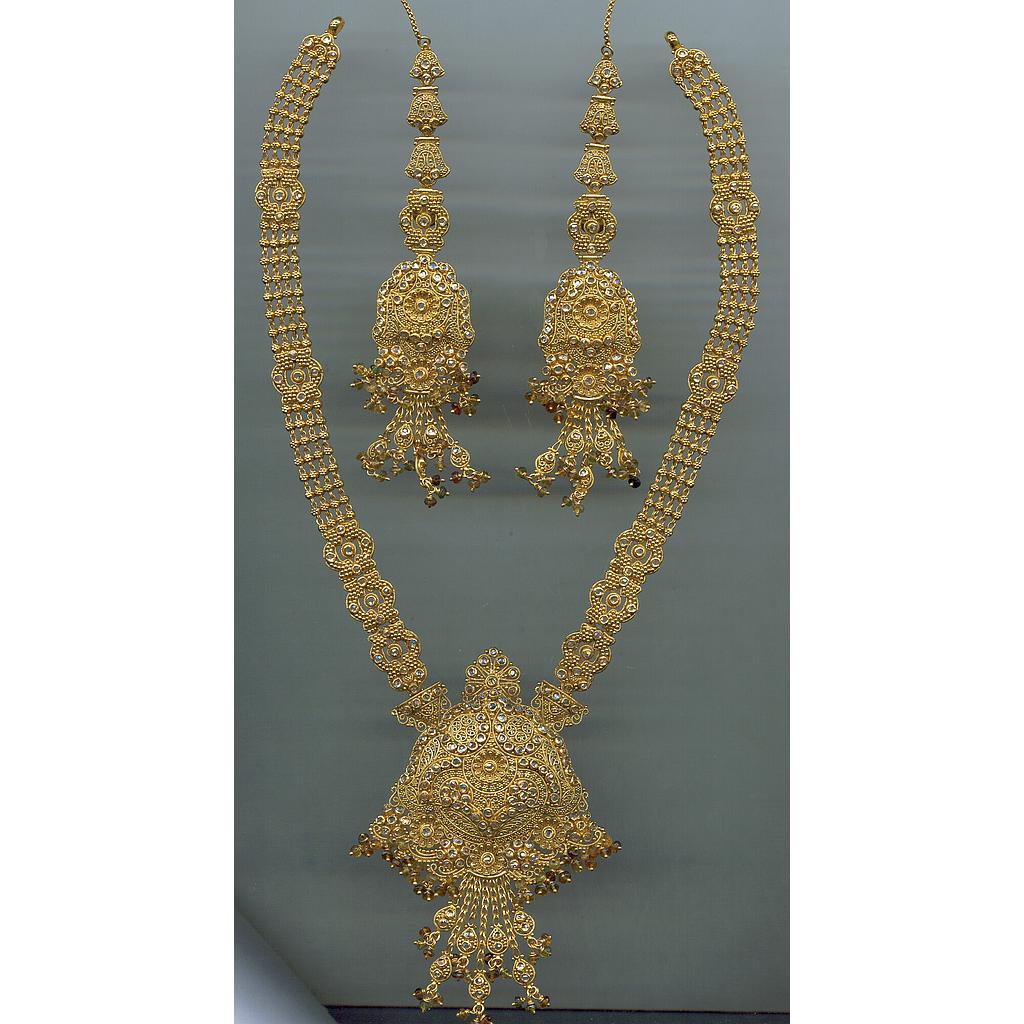 GOLD HALF SET ROUND ANTIQUE EXCLUSIVE