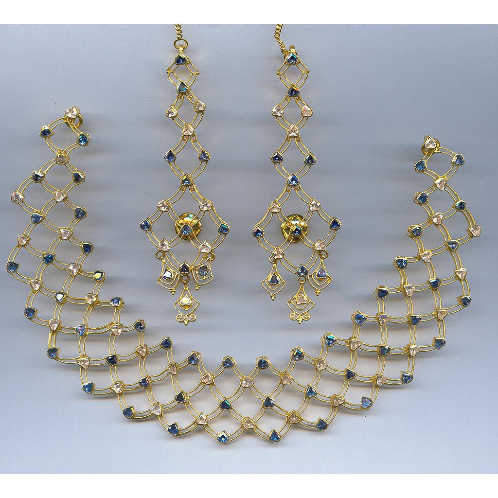 GOLD HALF SET ROUND ANTIQUE EXCLUSIVE