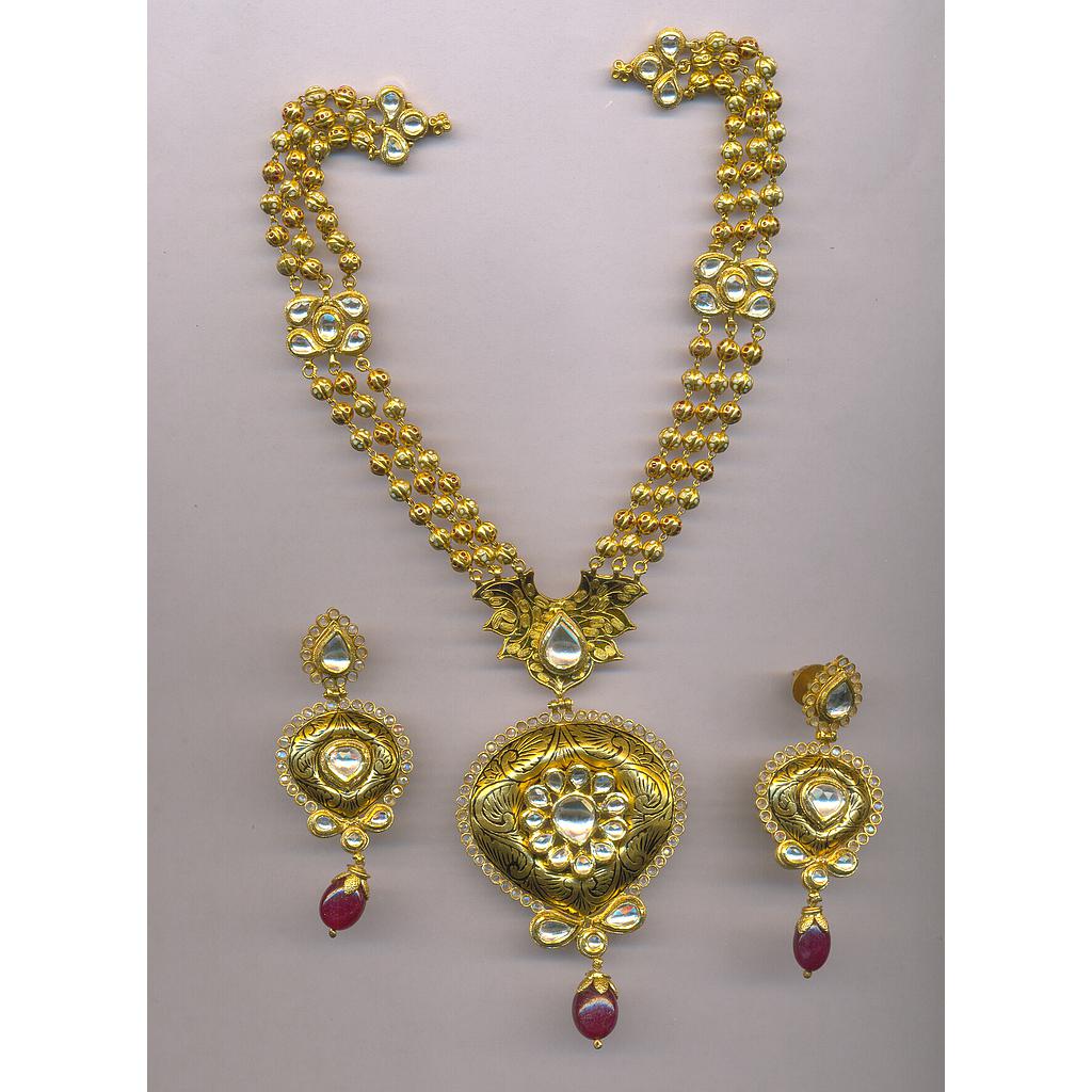 GOLD HALF SET ROUND ANTIQUE EXCLUSIVE