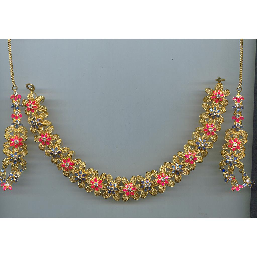 GOLD HALF SET ROUND ANTIQUE EXCLUSIVE