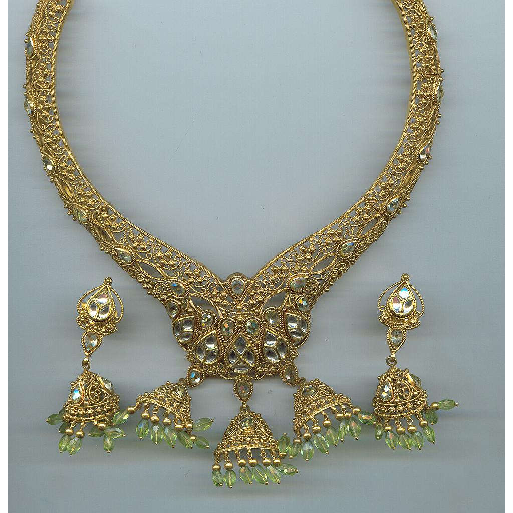 GOLD HALF SET ROUND ANTIQUE EXCLUSIVE