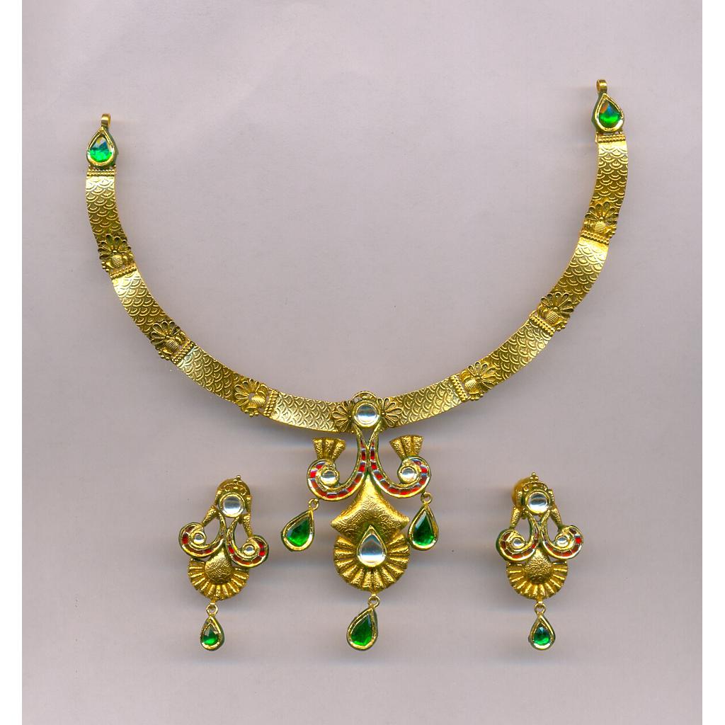 GOLD HALF SET ROUND ANTIQUE EXCLUSIVE