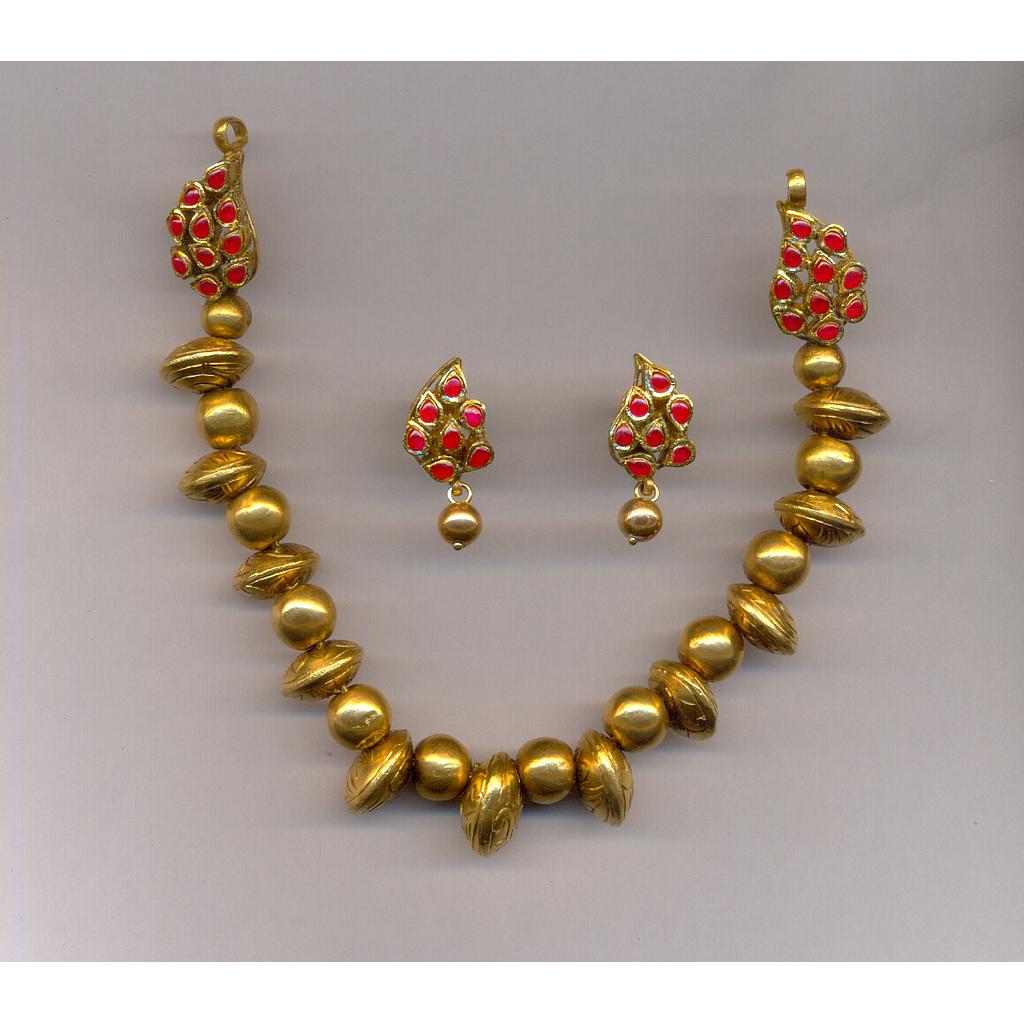 GOLD HALF SET ROUND ANTIQUE EXCLUSIVE