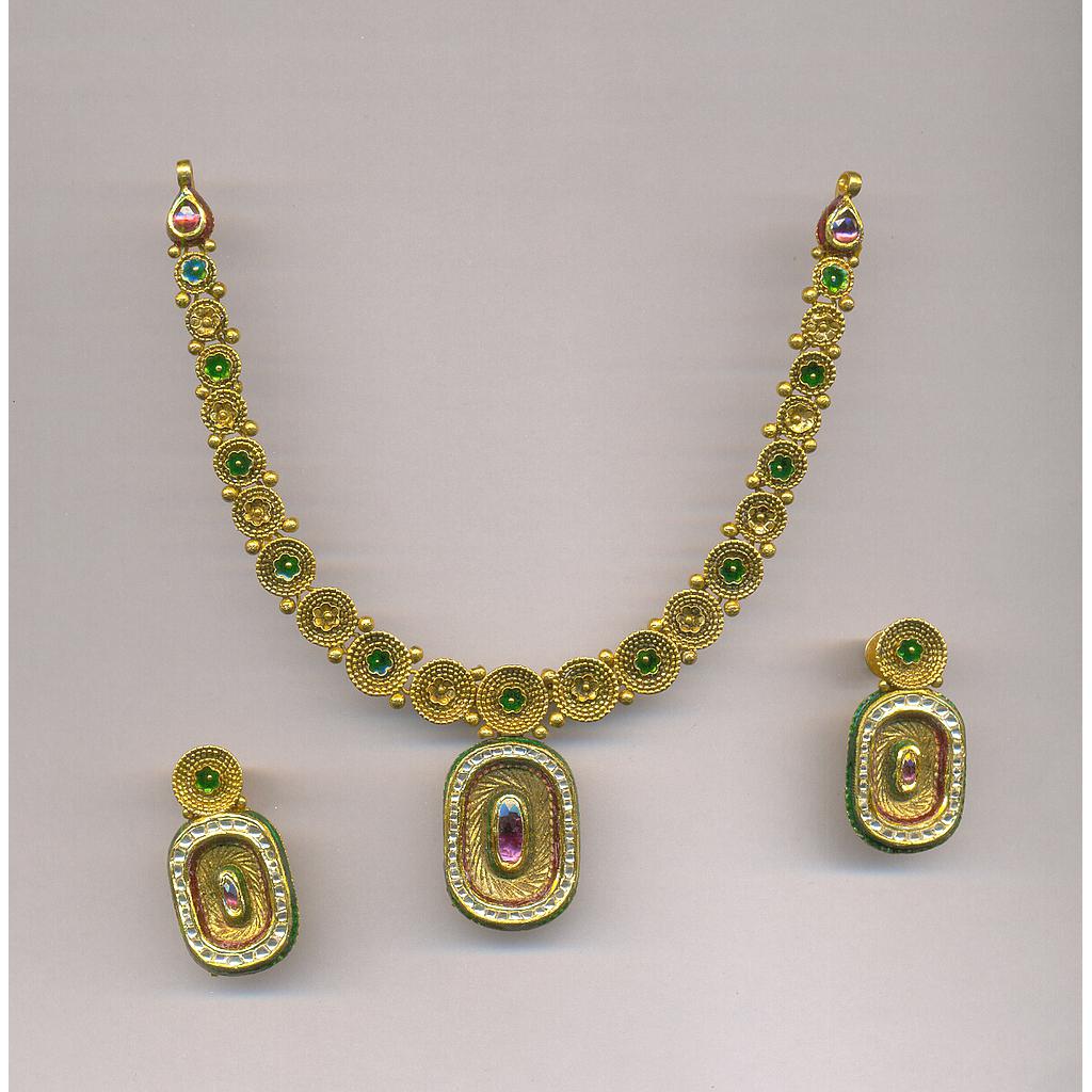 GOLD HALF SET ROUND ANTIQUE EXCLUSIVE