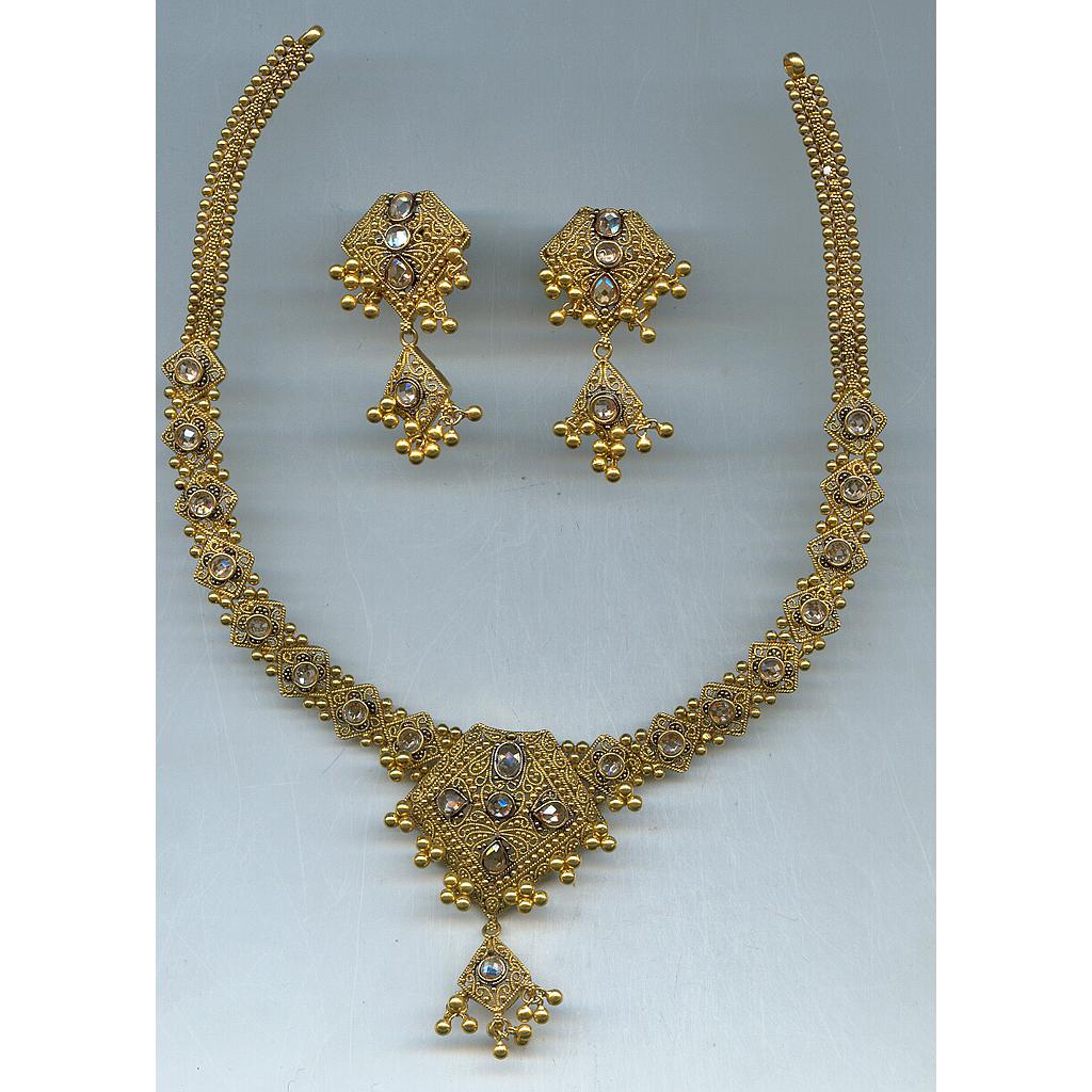 GOLD HALF SET ROUND ANTIQUE EXCLUSIVE