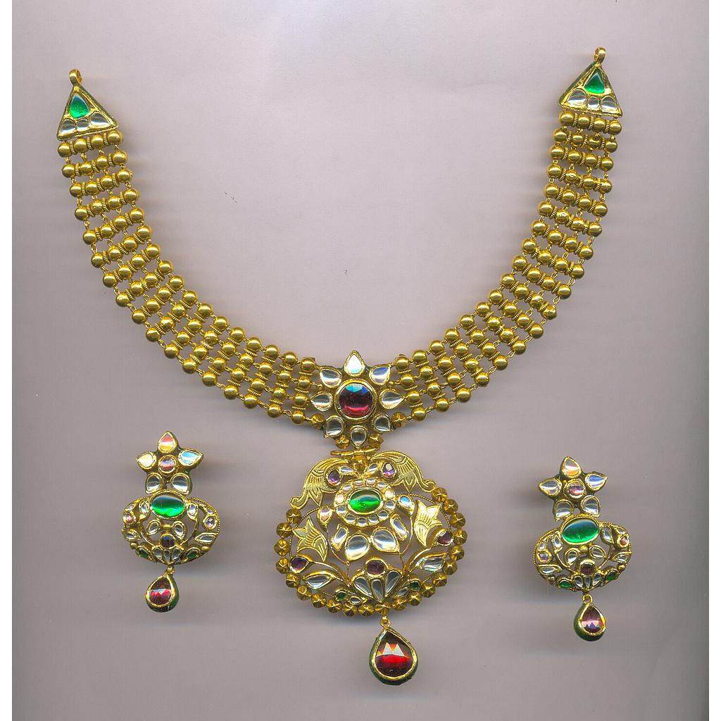 GOLD HALF SET ROUND ANTIQUE EXCLUSIVE