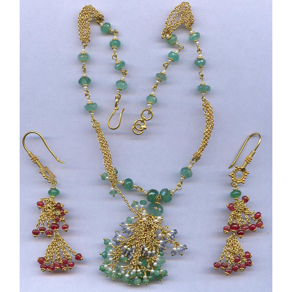 GOLD HALF SET ROUND ANTIQUE EXCLUSIVE