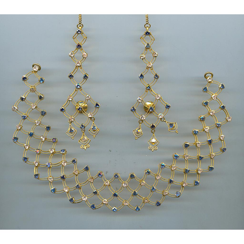 GOLD HALF SET ROUND ANTIQUE EXCLUSIVE