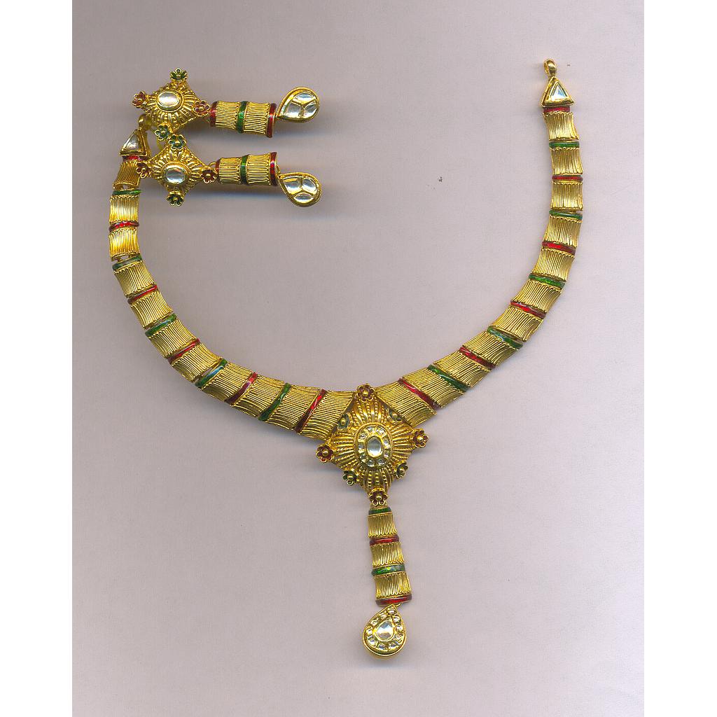 GOLD HALF SET ROUND ANTIQUE EXCLUSIVE