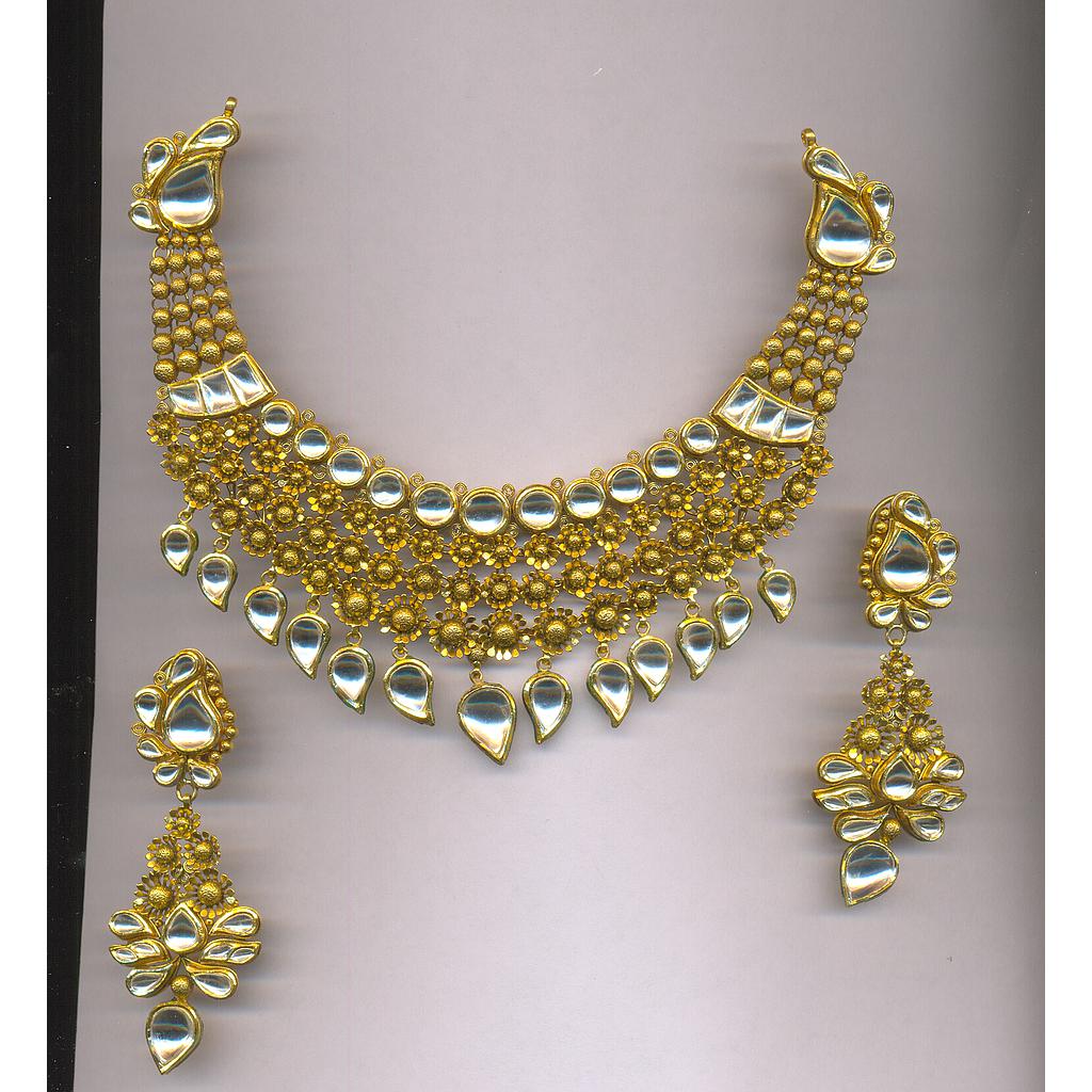 GOLD HALF SET ROUND ANTIQUE EXCLUSIVE