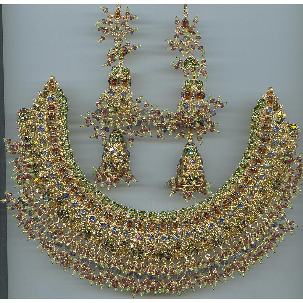 GOLD HALF SET ROUND ANTIQUE EXCLUSIVE