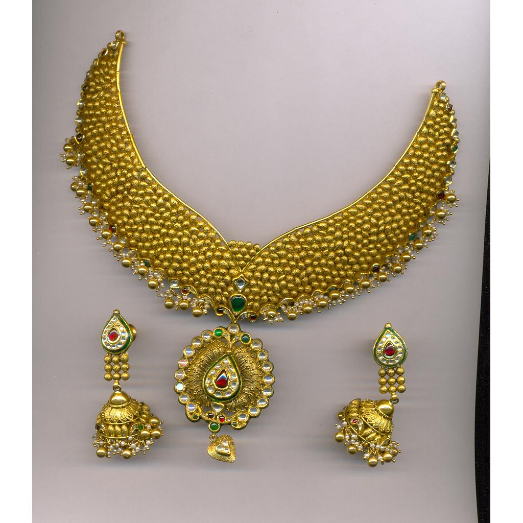 GOLD HALF SET ROUND ANTIQUE EXCLUSIVE