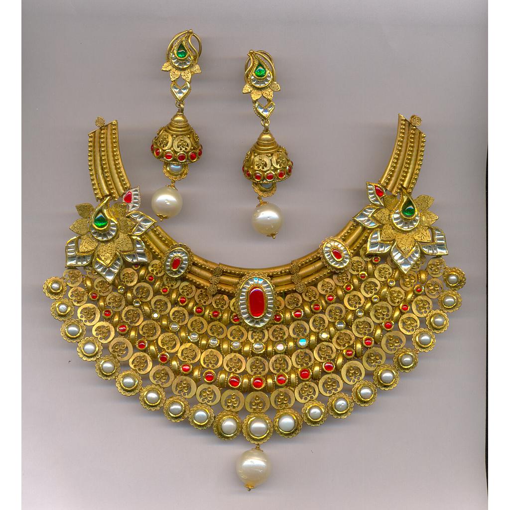 GOLD HALF SET ROUND ANTIQUE EXCLUSIVE