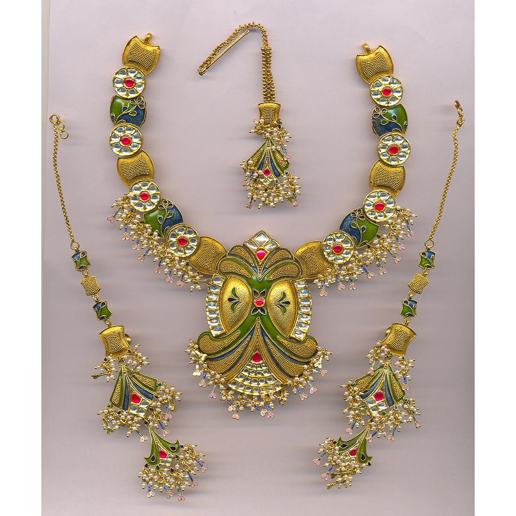 GOLD HALF SET ROUND ANTIQUE EXCLUSIVE