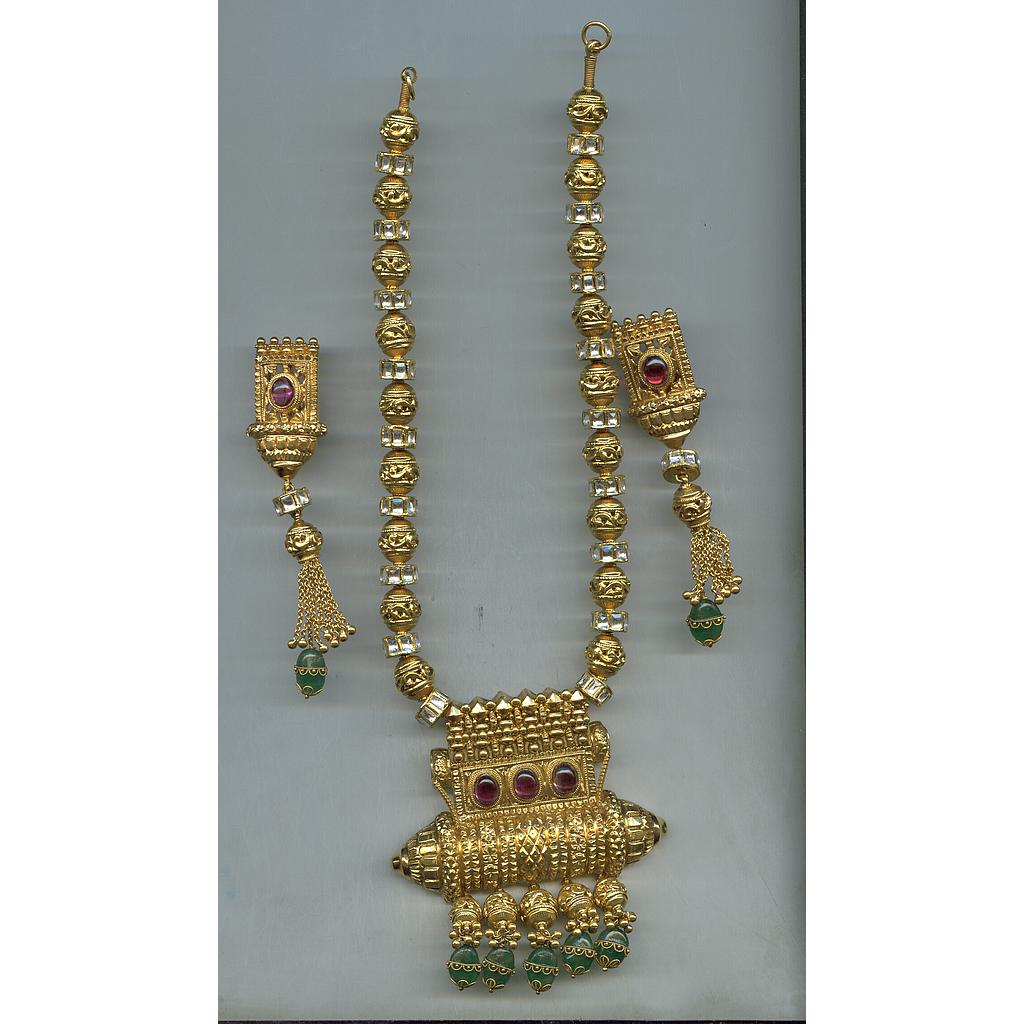 GOLD HALF SET ROUND ANTIQUE EXCLUSIVE